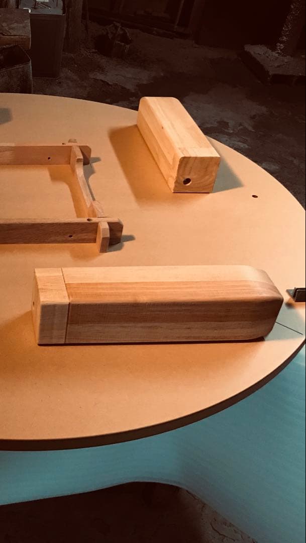 こたつタモ90丸折りたたみ脚日本製・ヒーター別売り