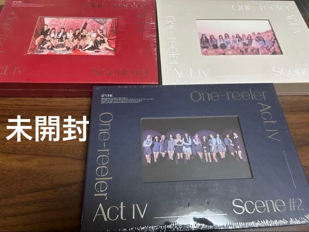 IZ*ONE One-reeler Act IV 3枚セット IVE ルセラ