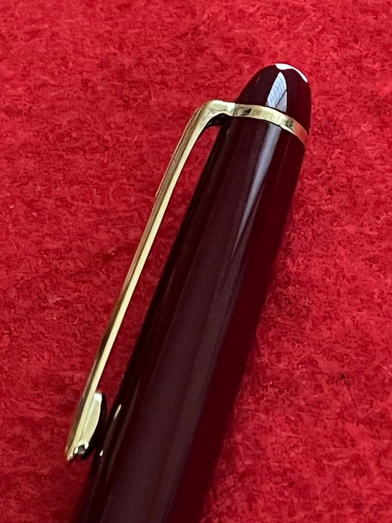 モンブランボールペン マイスターシュテュック ボルドー❗️未使用リフィル付‼️