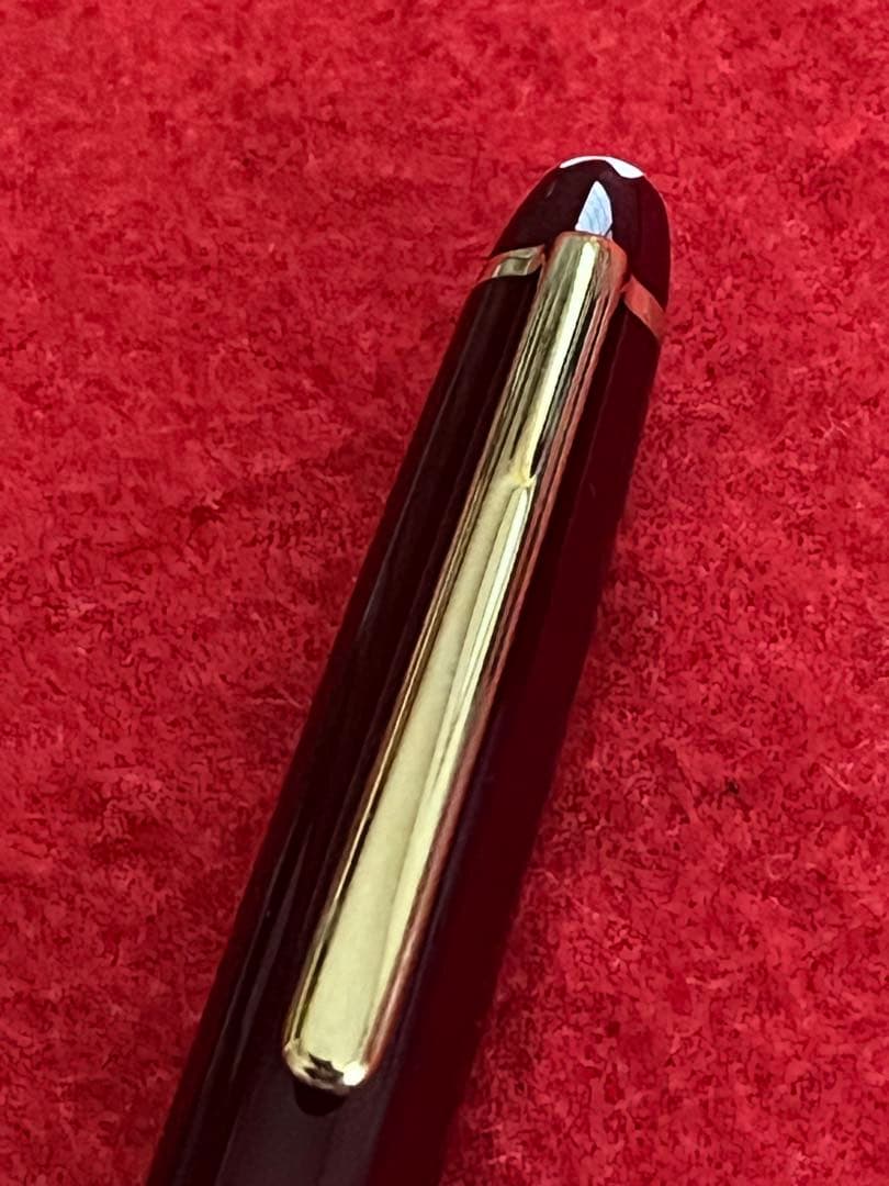 モンブランボールペン マイスターシュテュック ボルドー❗️未使用リフィル付‼️