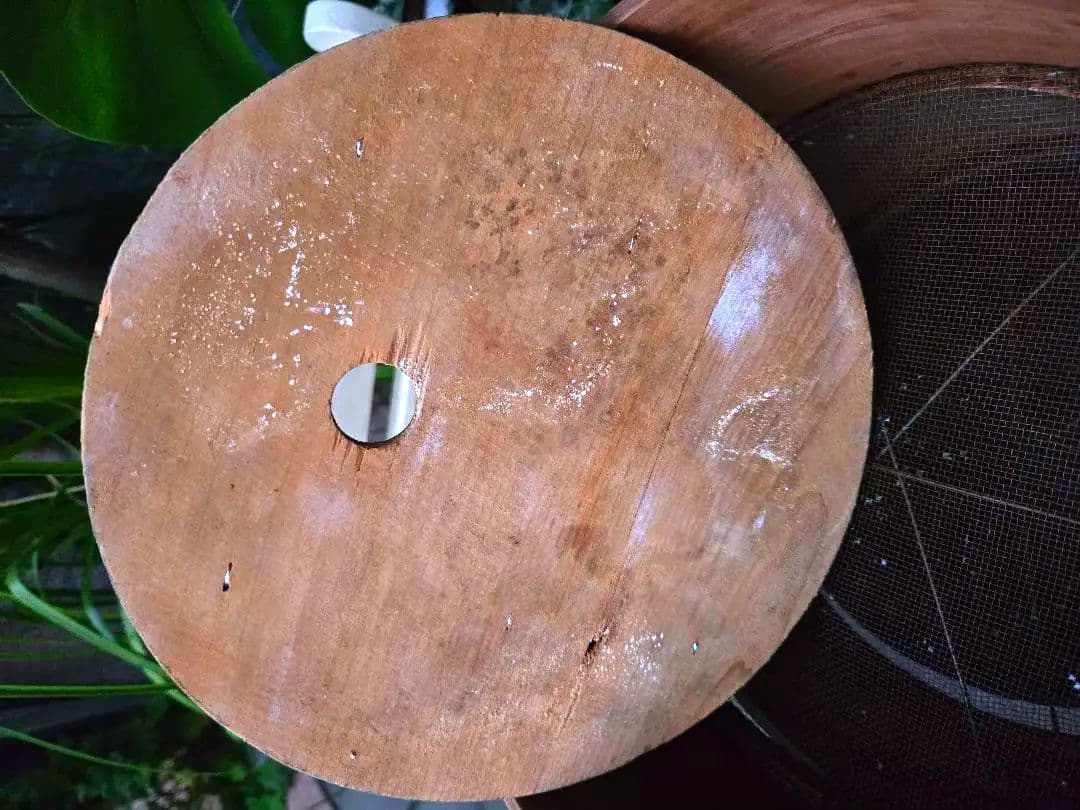 古民具 鉄製羽釜(蓋付き) ／ 和せいろ蒸し器 お餅つき用具