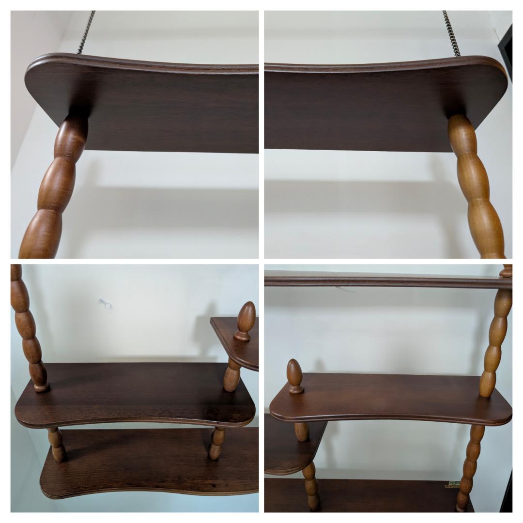 najico ナジコ 壁掛けシェルフ 壁掛け棚 飾り棚 ミッドセンチュリー