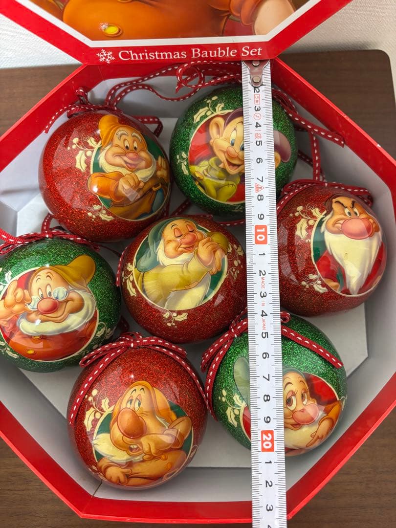 ☆希少　ディズニー　オーナメント　白雪姫　7人の小人☆クリスマス　プリンセス