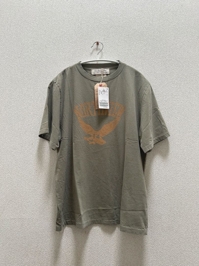 新品【REMI RELIEF/レミレリーフ】NORTHVIEW Tシャツ☆カーキ