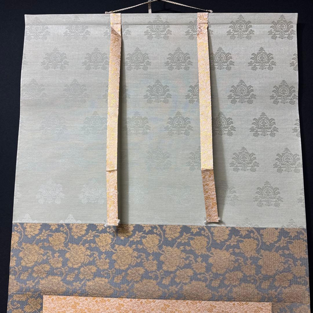 横山大観/墨絵富士/木版画/掛軸