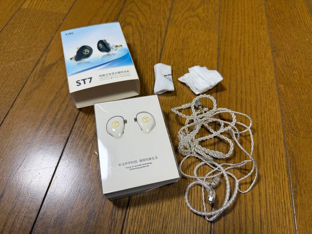 イヤホン HIDIZS MK12 / TIN HiFi DUDU / TRN ST7