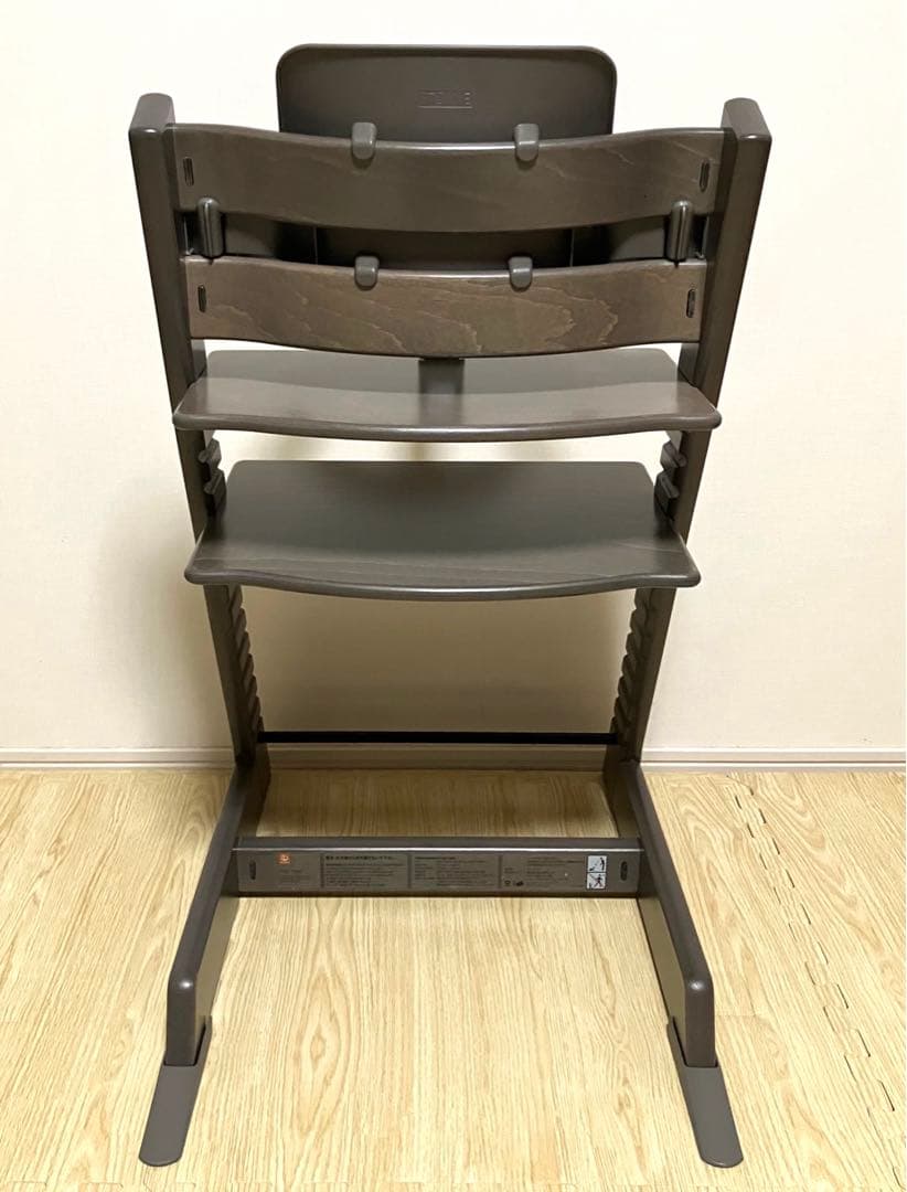 ✨美品✨送料無料 ストッケ トリップトラップ ベビーガード付 ヘイジーグレー