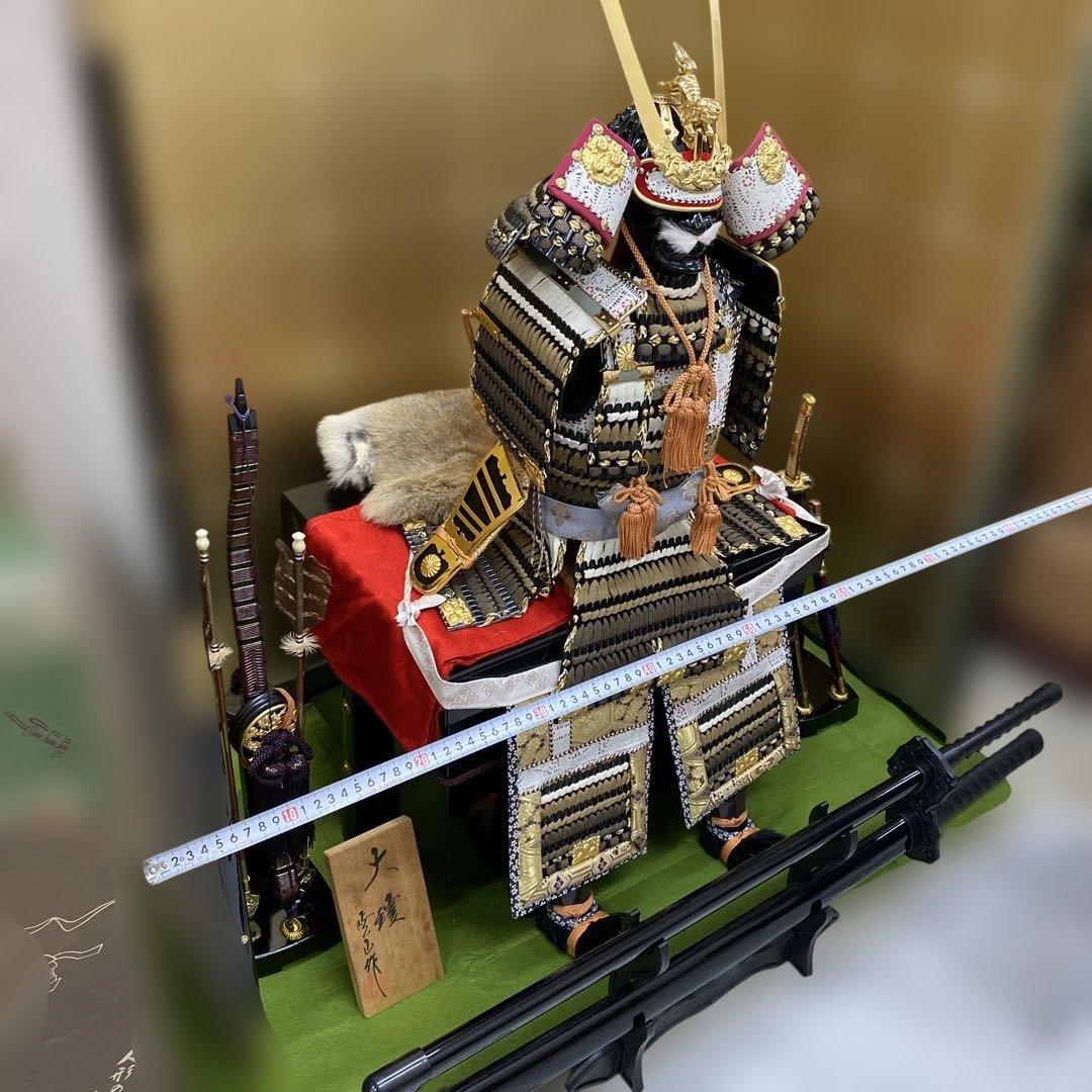 ☆五月人形　鎧兜　東都二代　暁山　小柴暁山作☆