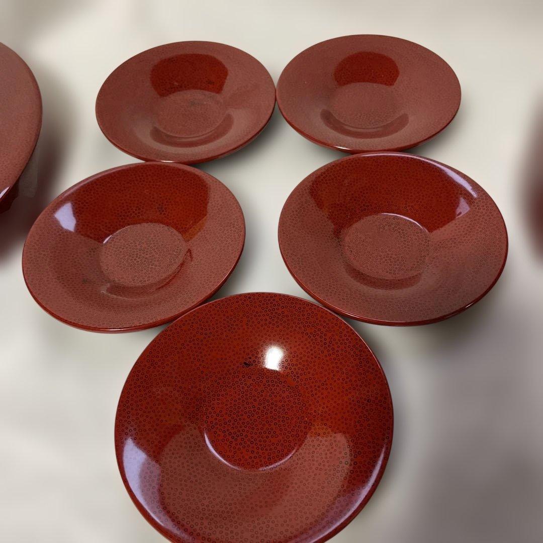 高級津軽塗り(七々子）茶櫃セット