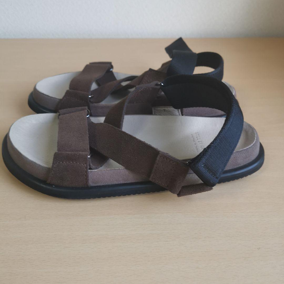 スティルバイハンド スエードストラップ サンダル　ブラウン　GD01222