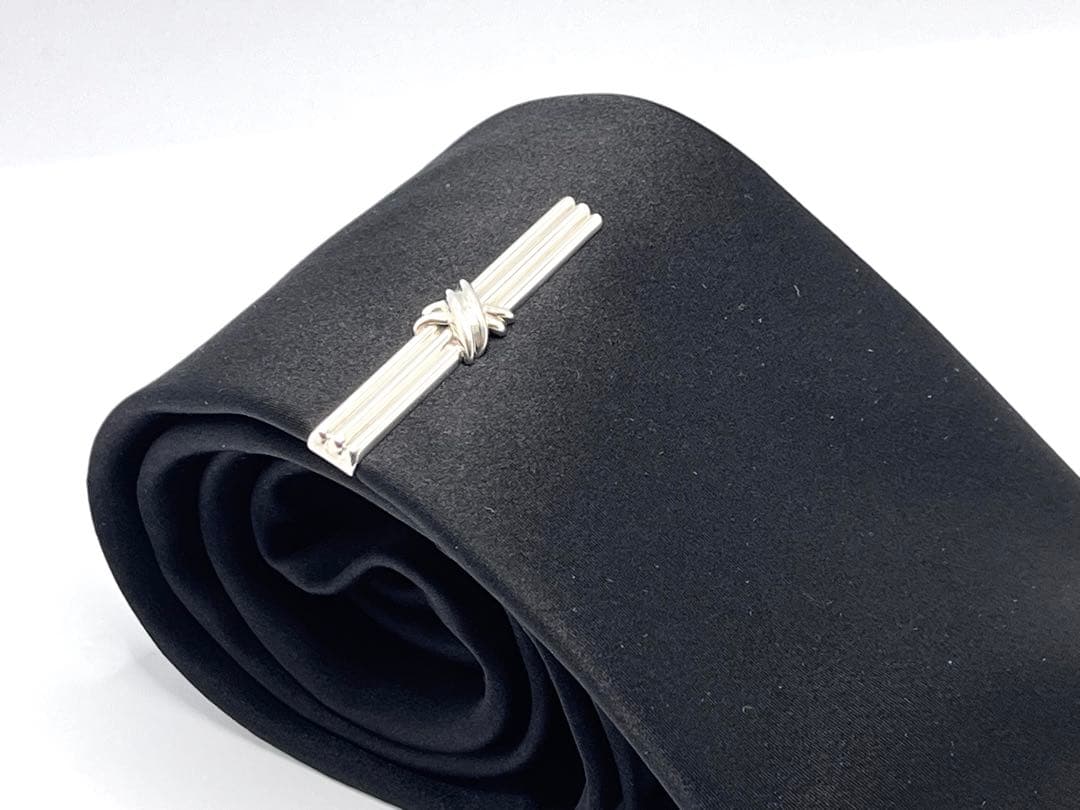 c723 美品　ティファニー　1992 シグネチャー　ネクタイピン　925