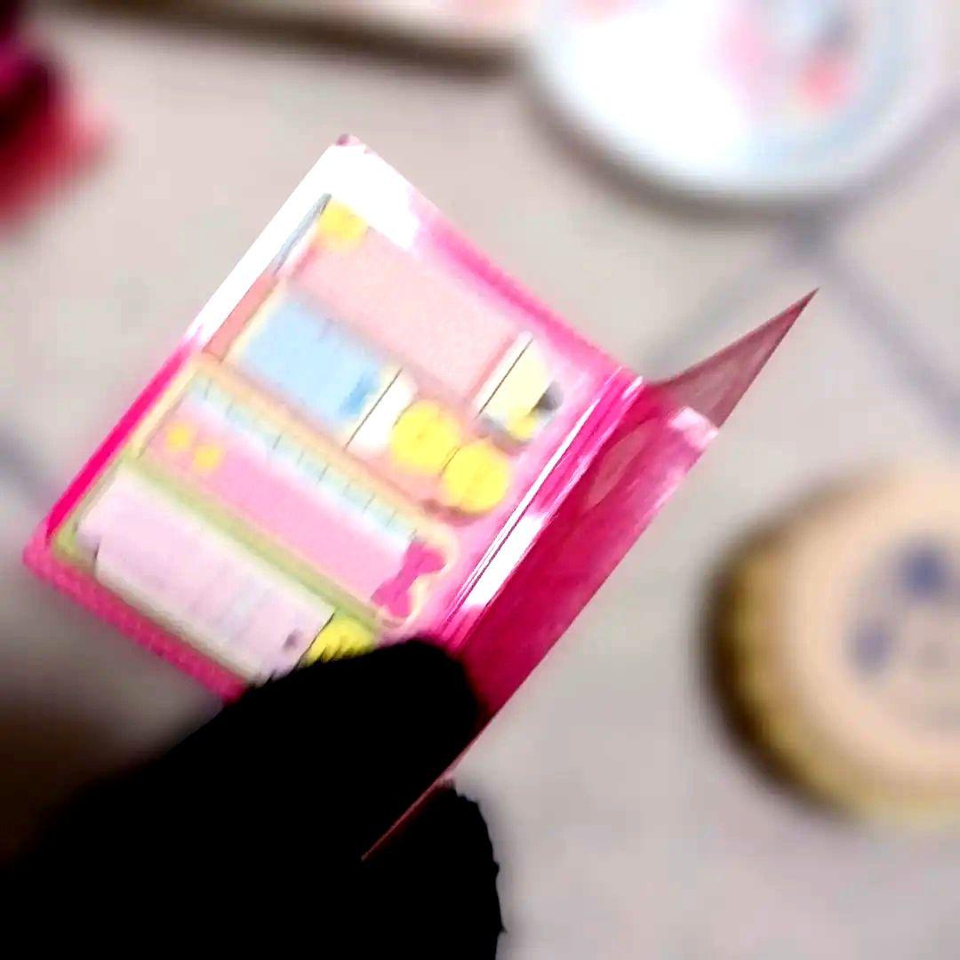 なつかしいメモ帳セット キャラクター 花柄他