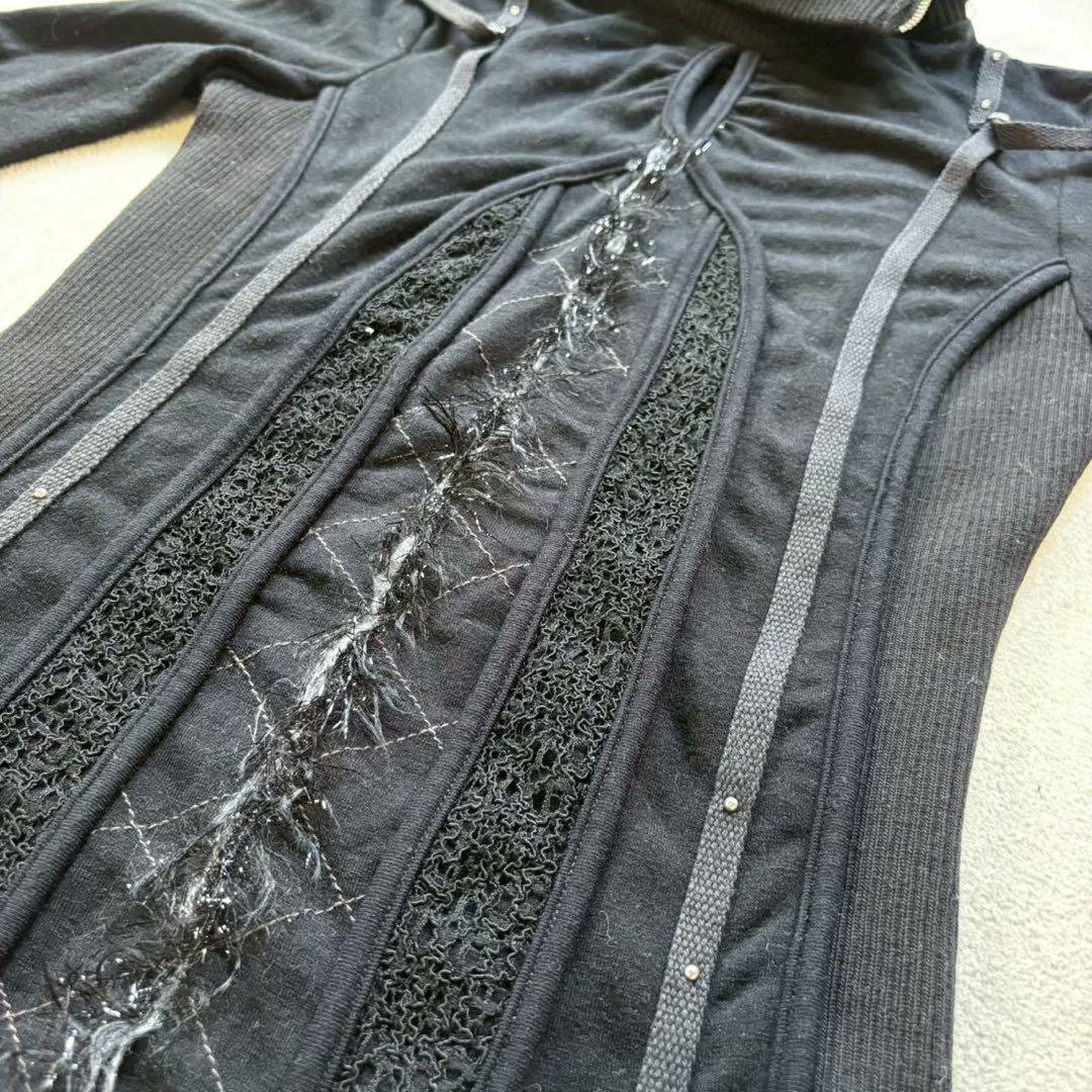 OZZ CROCE オッズオン 長袖 ハイネックトップス ゴシック系