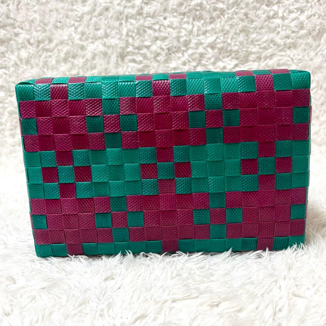 ✨定番品✨MARNI マルニ ピクニックバッグ カゴバッグ ジャージーハンドル