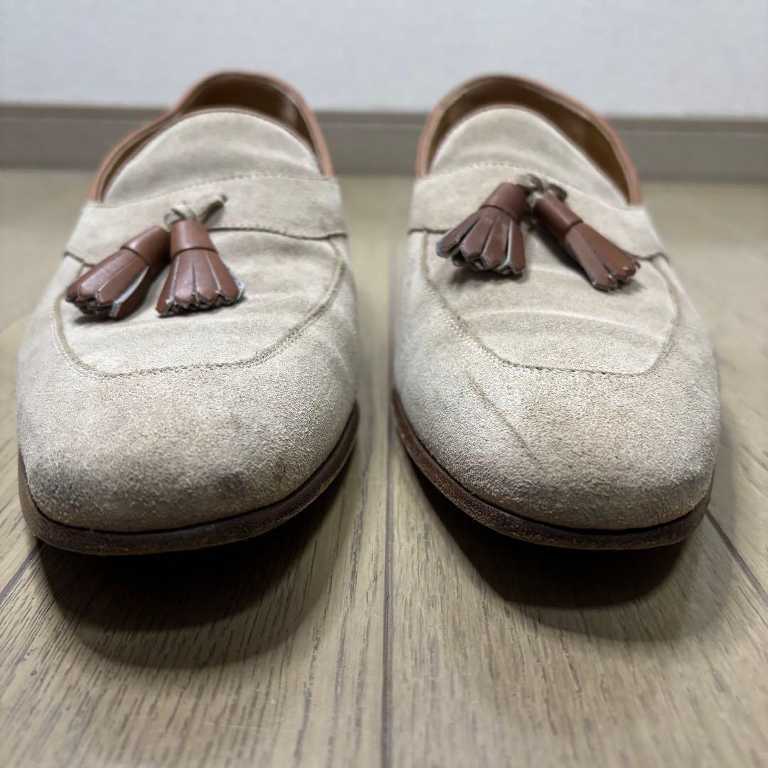 DUCAL（デュカル）　スエードタッセルローファー