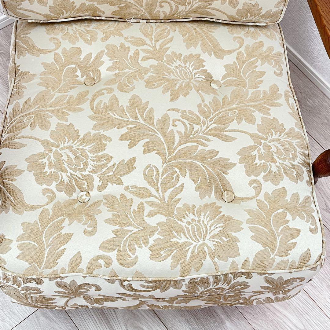 現行品 飛騨産業 穂高 アームチェア フィオレ メロウ ホワイト キツツキマーク