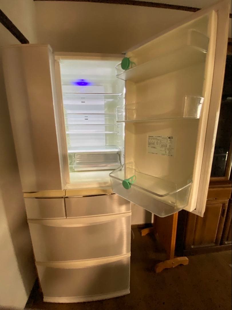 【めぐうみめい】Panasonic フレンチドア大型冷凍冷蔵庫 470L