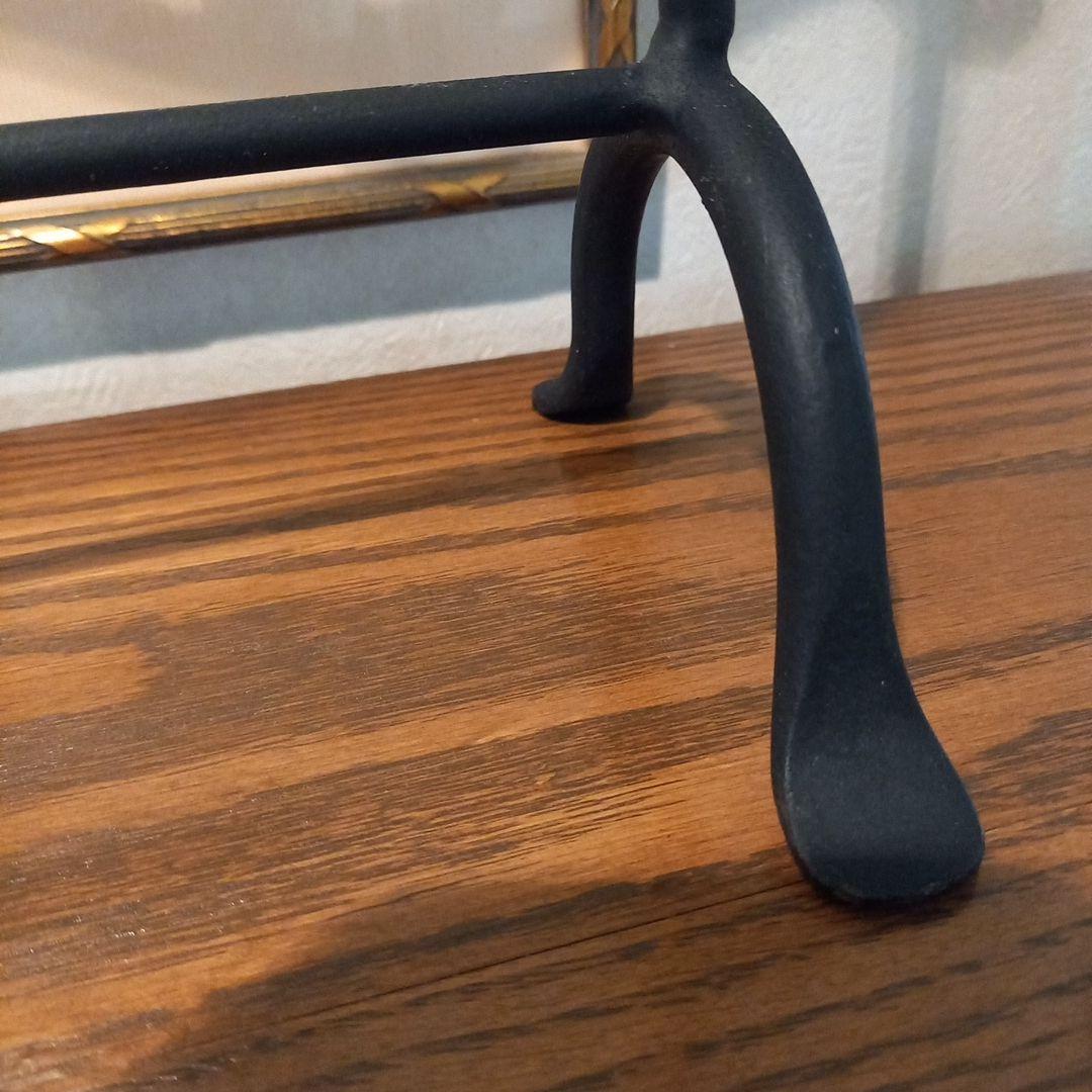 イギリスアイアンキャンドルスタンド