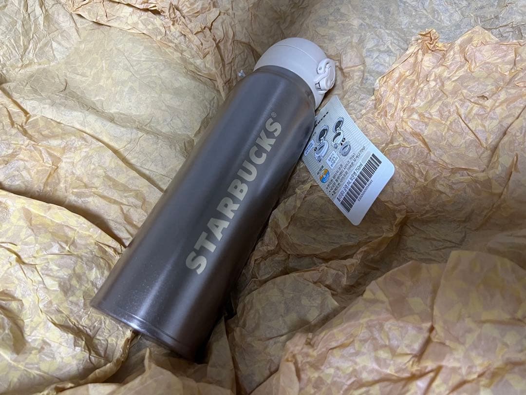 韓国スタバ　ホリデー　グリッター　サーモス　保温ボトル　JNL 750ml