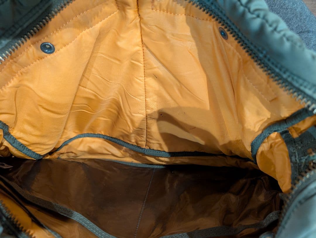 PORTER タンカー 2way ブリーフケース セージグリーン