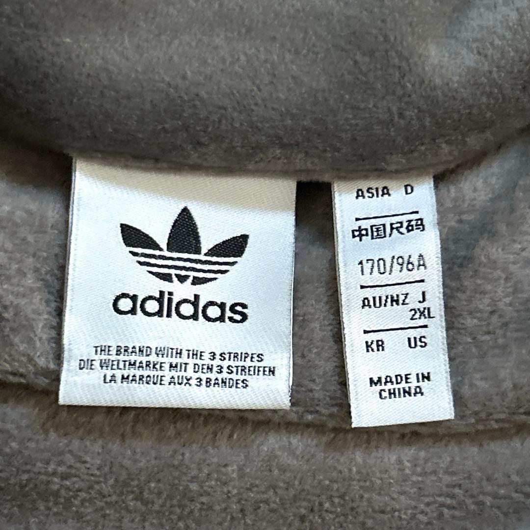 美品　adidas originals ベルベット　トラックジャケット　グレー