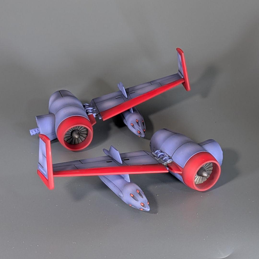 【機甲戦記ドラグナー】HGドラグナー2　プレバン　バンダイプラモデル組立済完成品