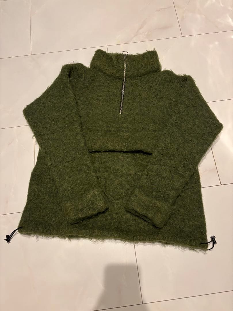 KAPITAL モヘア ハーフジップ アノラックジャケット