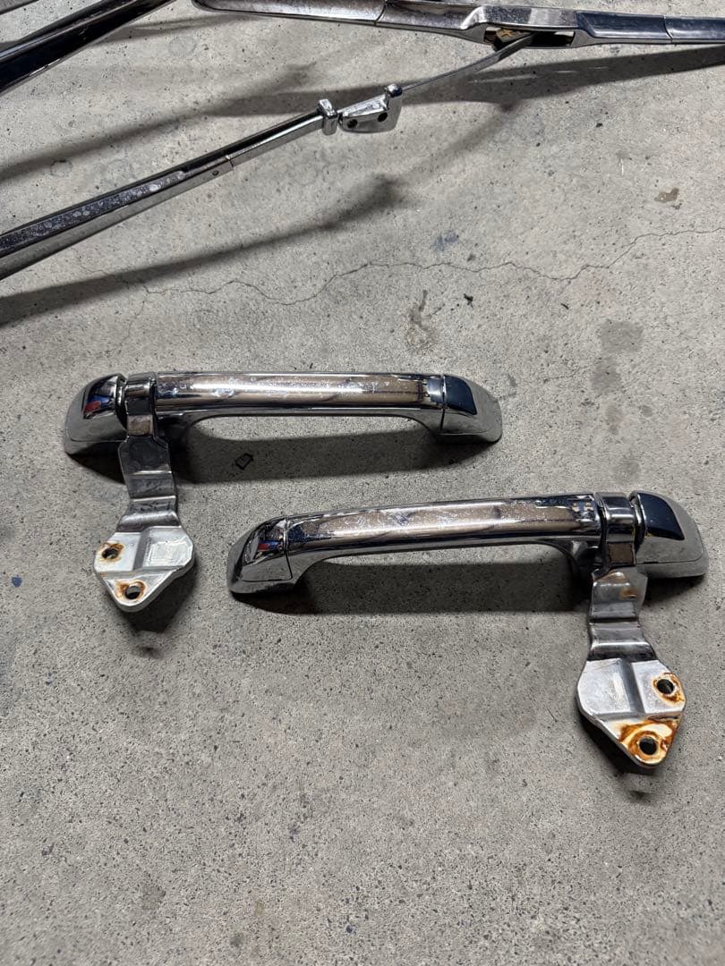 いすゞ ギガ メッキワイパー メッキグリップ