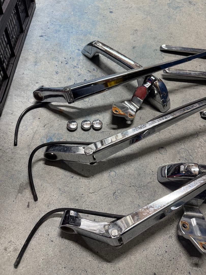 いすゞ ギガ メッキワイパー メッキグリップ