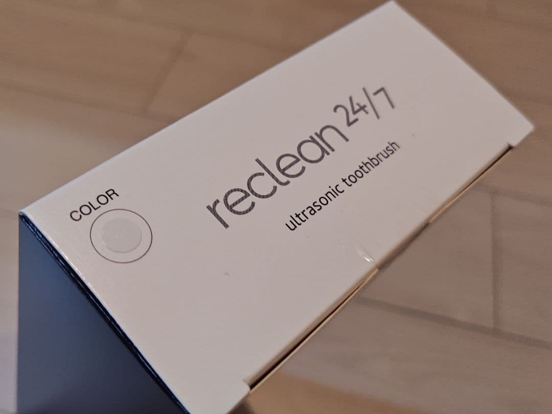 新品未開封 | 超音波電動歯ブラシ reclean 本体セット+替えブラシ