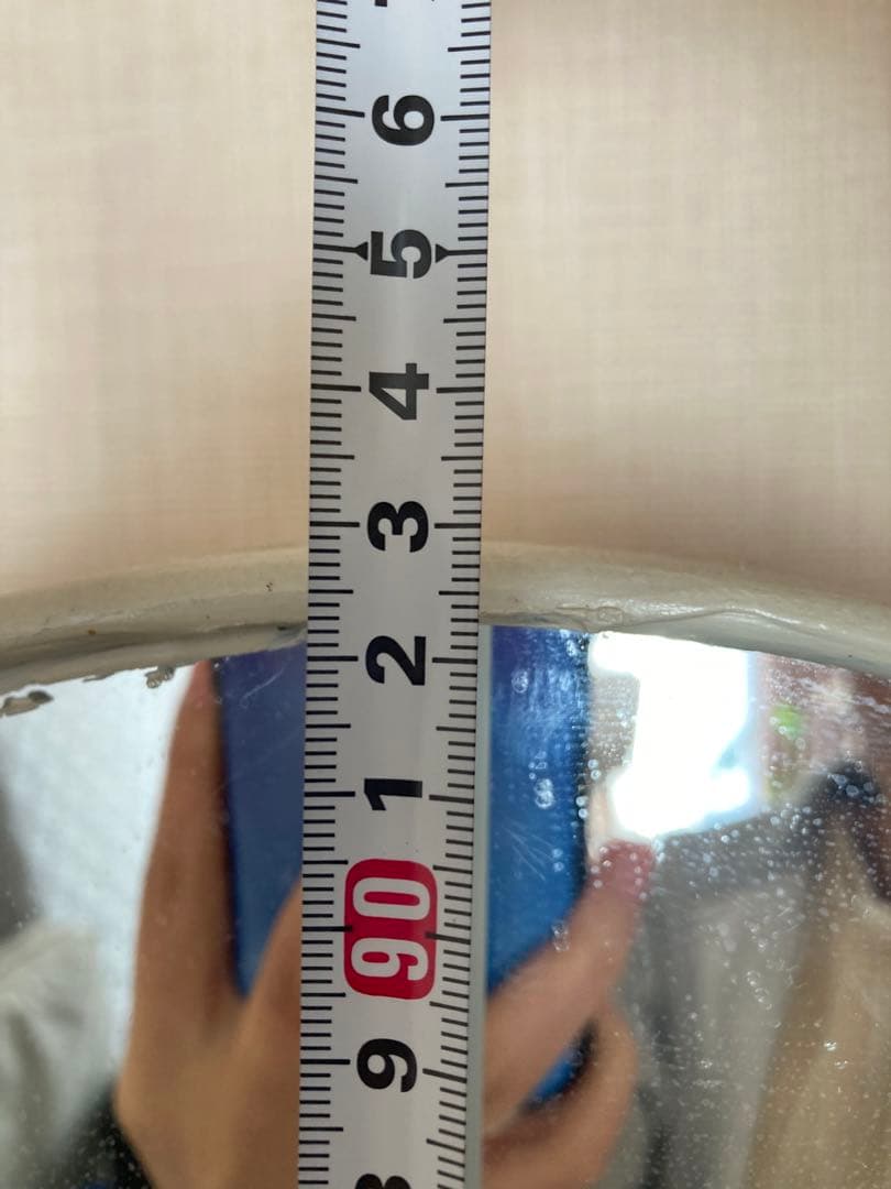 レトロ　ホワイト三面鏡ドレッサー