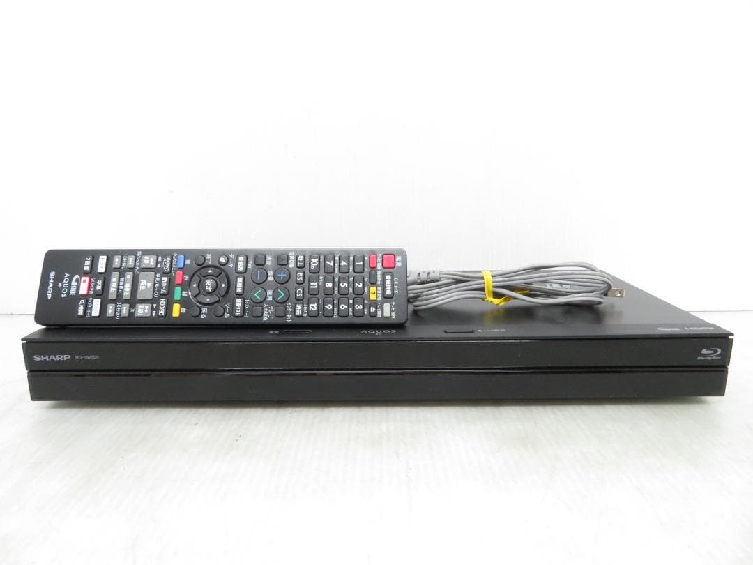 シャープ HDD/BDレコーダー ブルーレイ 500GB 2番組同時録画
