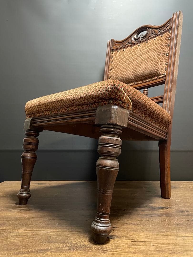 1920年代　英国アンティークチェア　オークチェア