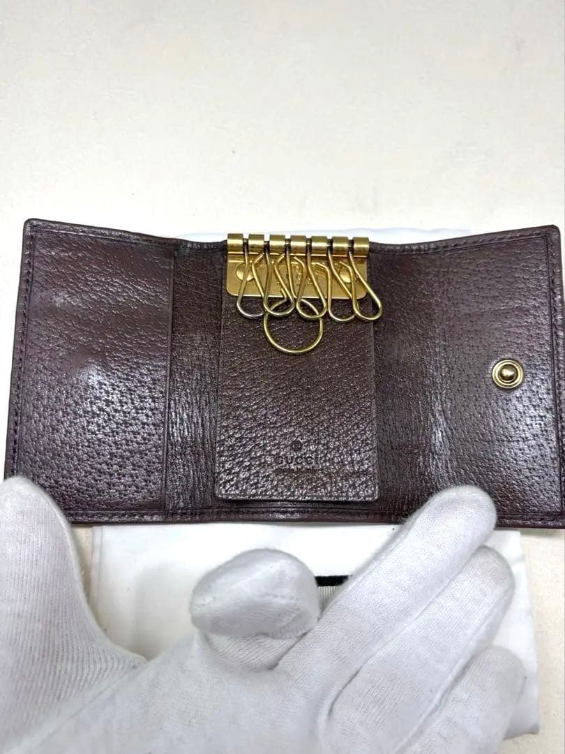 本日限定価格GUCCI オフィディア キーケース GGマーモント シェリーライン