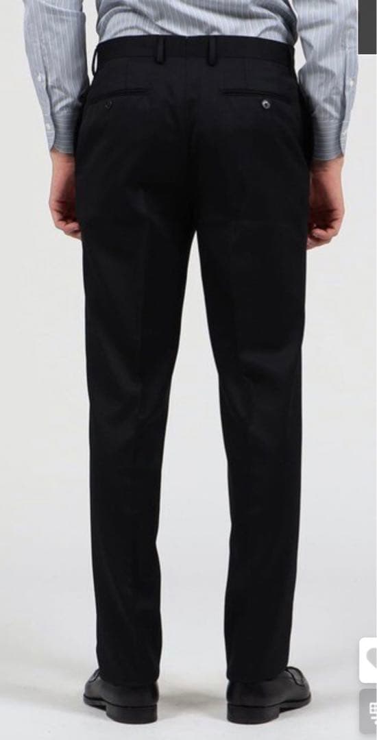 新品TOMORROWLAND ウール ソリッド シングルブレステッド2Bスーツ