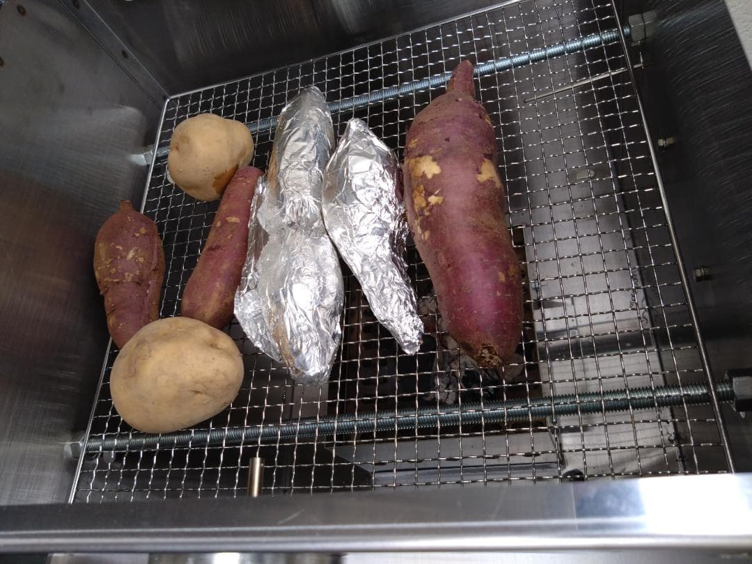 手軽に炭火 焼いも屋さん ねっとり芋 ほくほく 焼きいも機器 フェス さつまいも