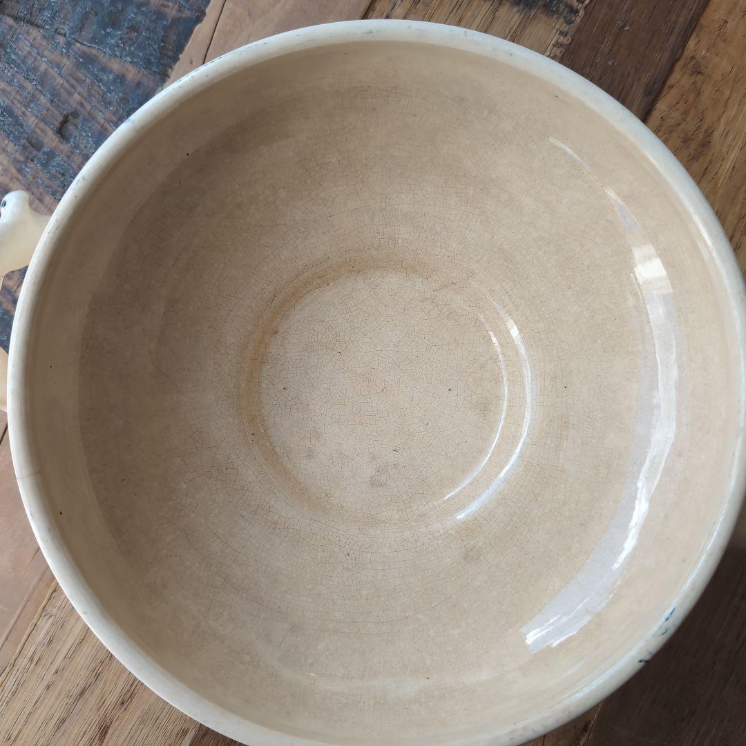 フランスアンティーク brocanteショワジールロワ窯 スーピエール