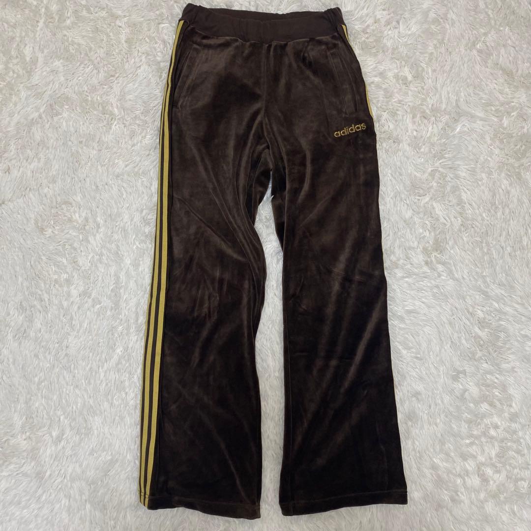 マ*助様 入手困難　adidas アディダス　ベロア　セットアップ　ジャージ　X