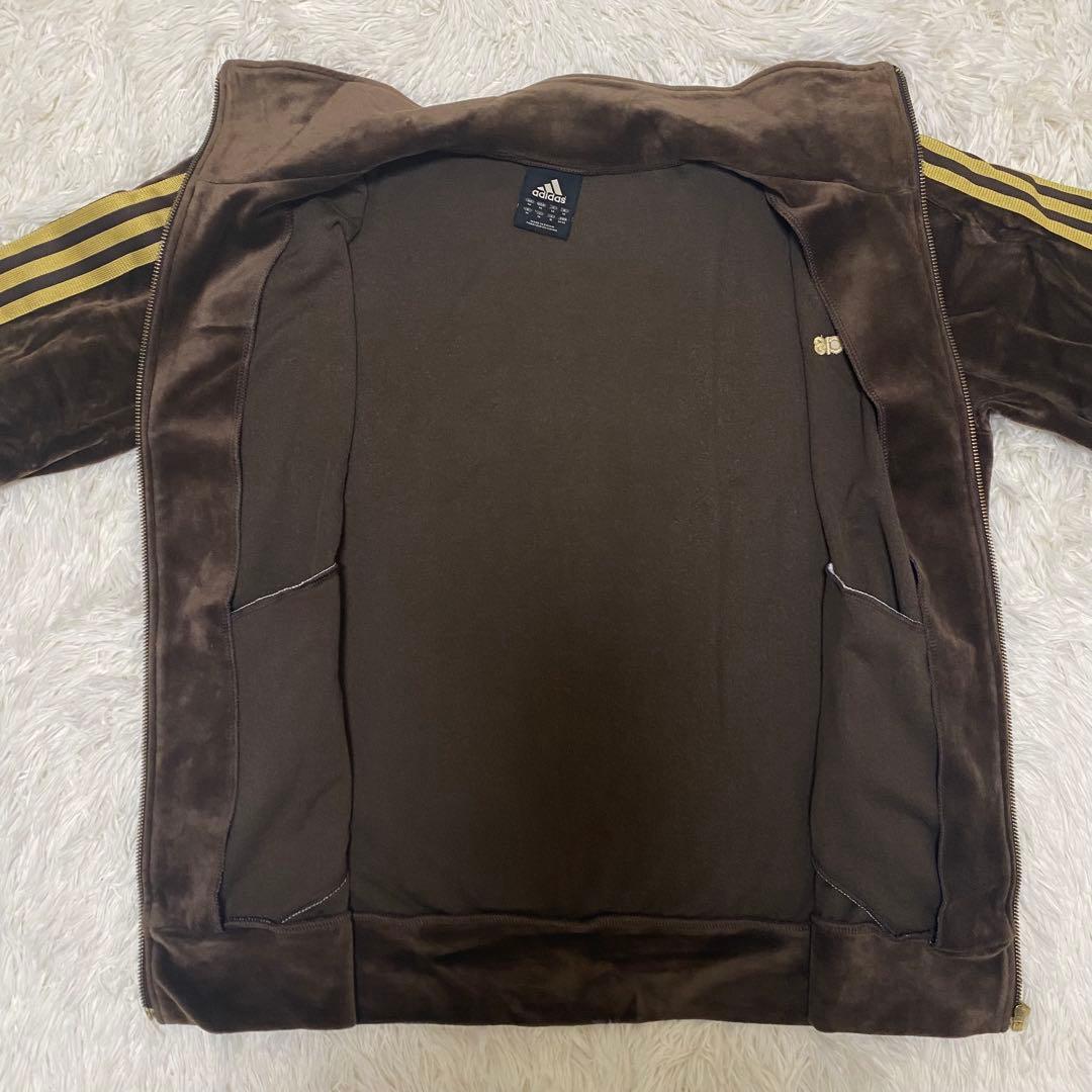 マ*助様 入手困難　adidas アディダス　ベロア　セットアップ　ジャージ　X