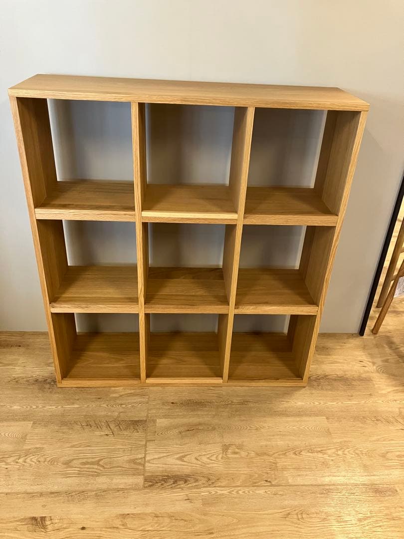 オーク材　シェルフ　展示品