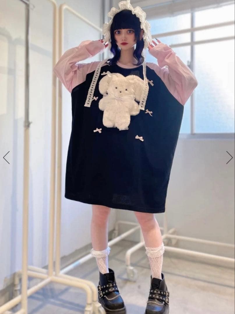 ぬいぐるみうさちゃんロンTE