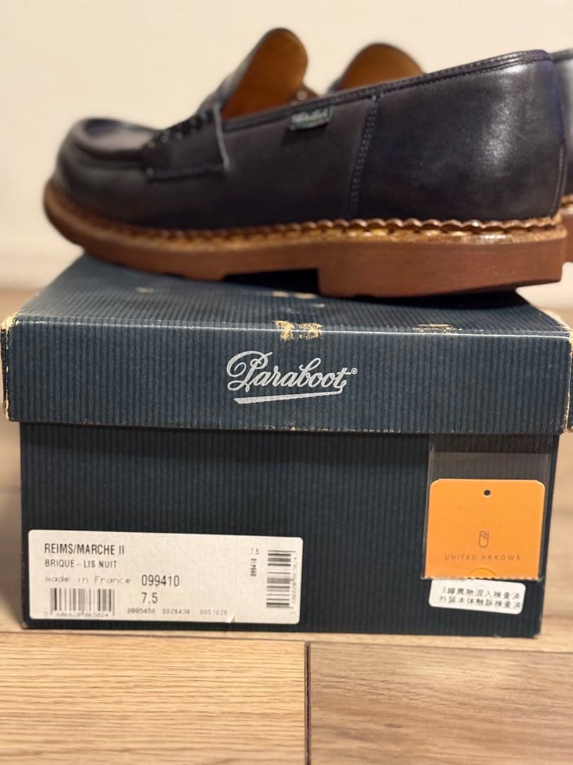 パラブーツ REIMS Paraboot サイズ7.5