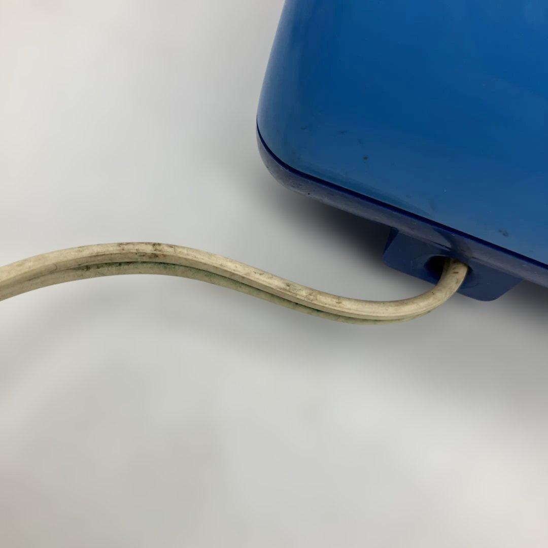 昭和レトロ シチズン ハイリーフカーチス 青 パタパタ時計