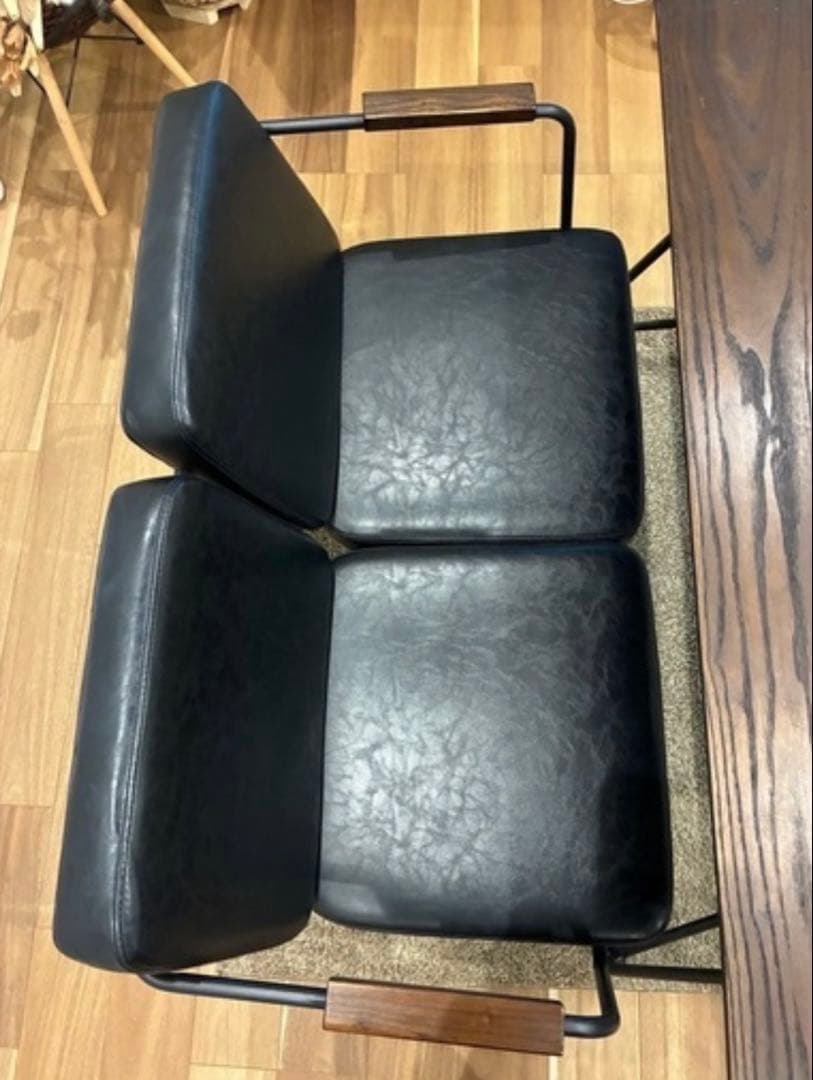 LOWYAダイニングテーブルセット 木製テーブルと椅子4脚