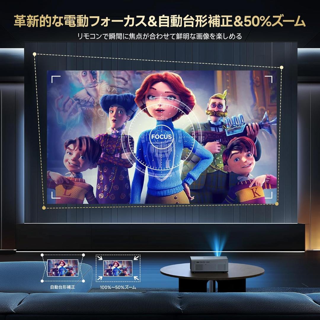 【開封 未使用】OWNKNEW プロジェクター GC357 ホームプロジェクター