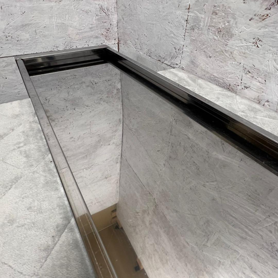 ステンレス製 平棚 吊棚 厨房用食器棚 W1900×D350 ⑦ Y1721