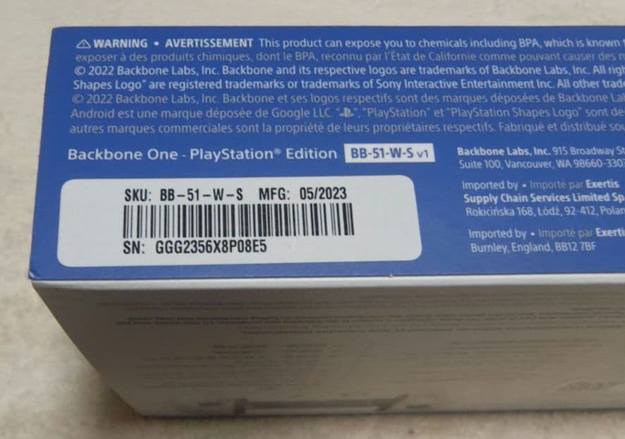 Backbone One PlayStation版コントローラ 初代USB-C