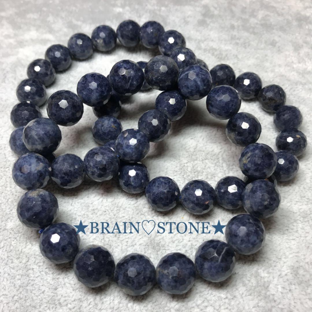 S00★特選ご奉仕★希少☆勝利を呼ぶ石【サファイア『青玉』ミラーカットブレス】❤️