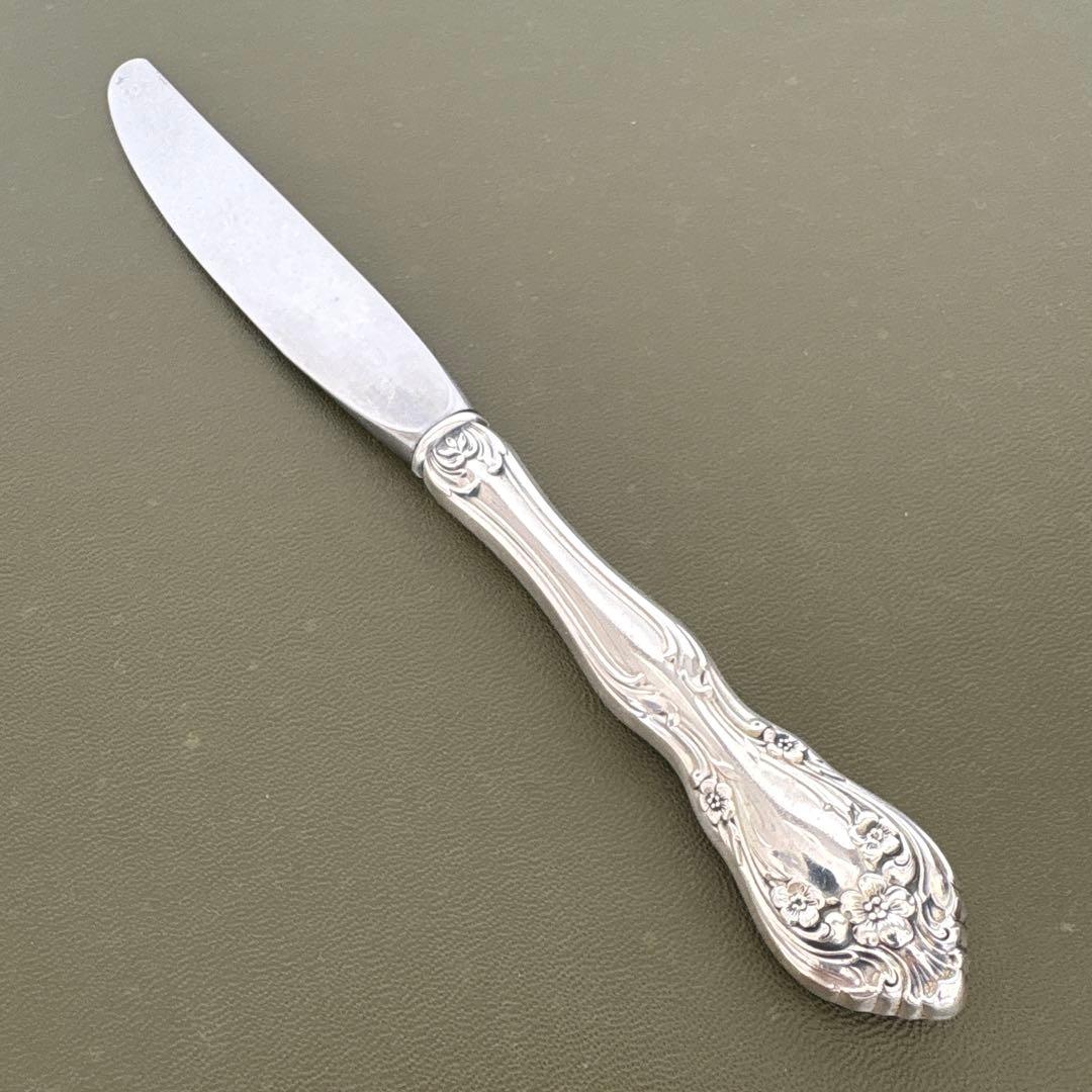 ビンテージ　ALVIN STERLING ナイフ　Chateau Rose 純銀