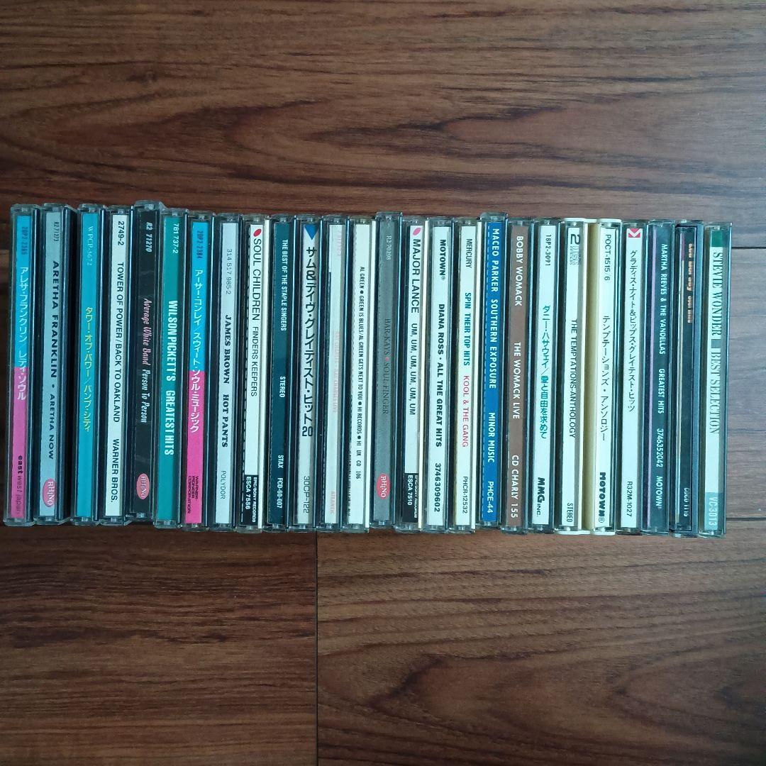 ソウルやファンク 中古CD25作品まとめ売り